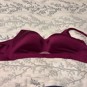 Cacique Women's Bra in Deep Magenta